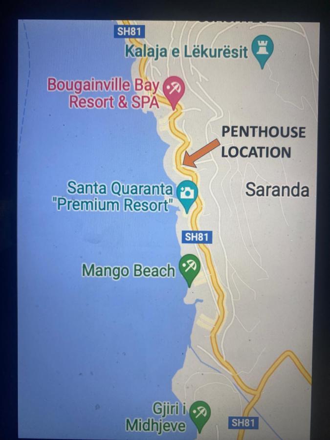 Apartment Orange Sea View Penthouse Sarande